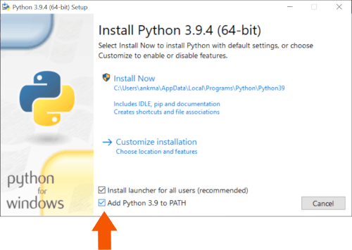 Step 2: Install Python 3